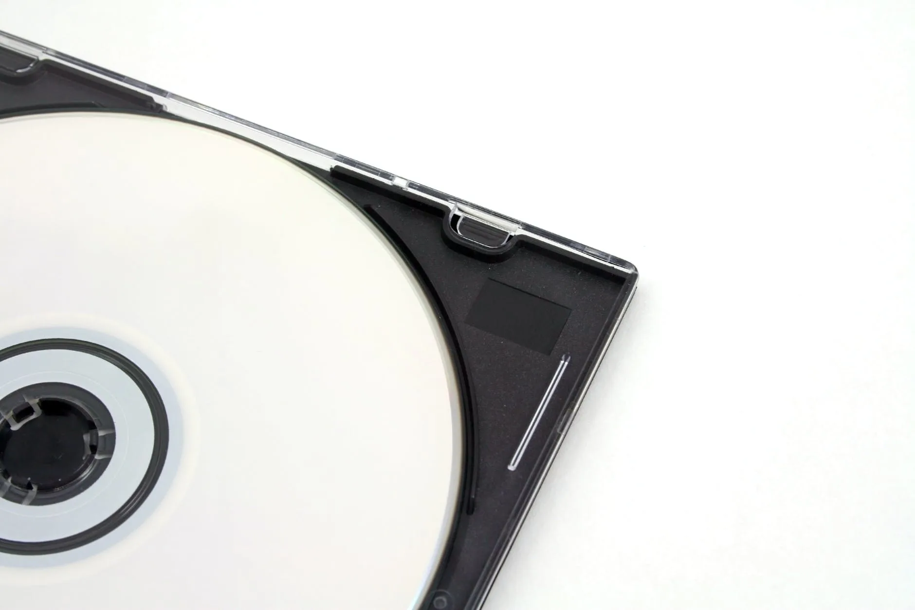 A case with a cd inside