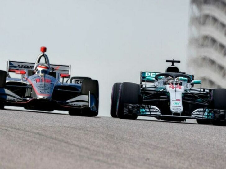 Formula 1 Cars vs Indy Cars (Distinguished)