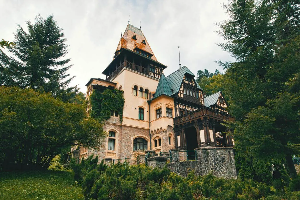 A beautiful mansion in Romania.