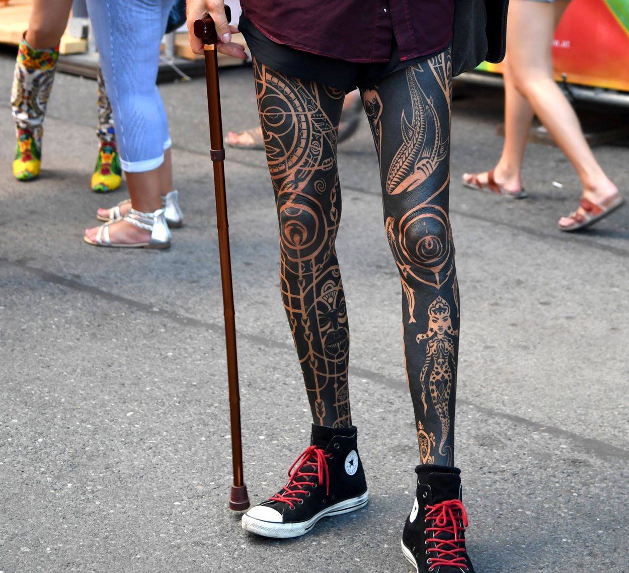 Tattoos or Tā moko in Maori culture were considered sacred