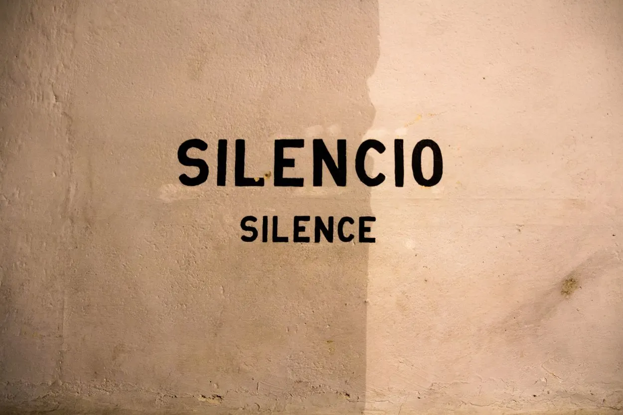 silence is also a universal language