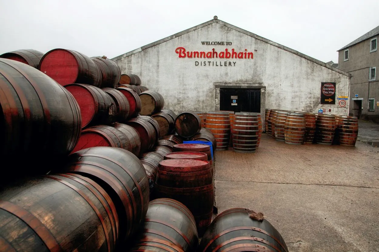 Scotch Whisky is usually matured in used casks.