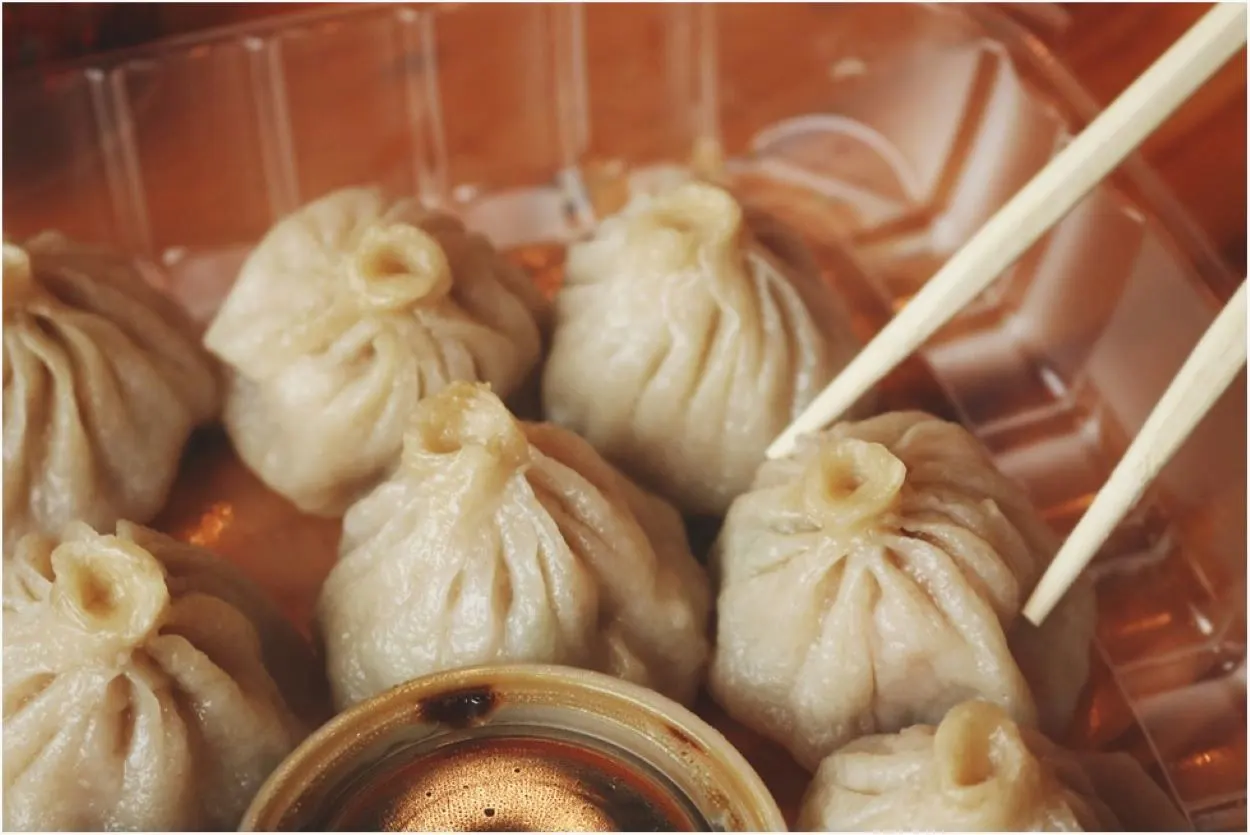 Steamed dumplings have a softer and smoother texture.