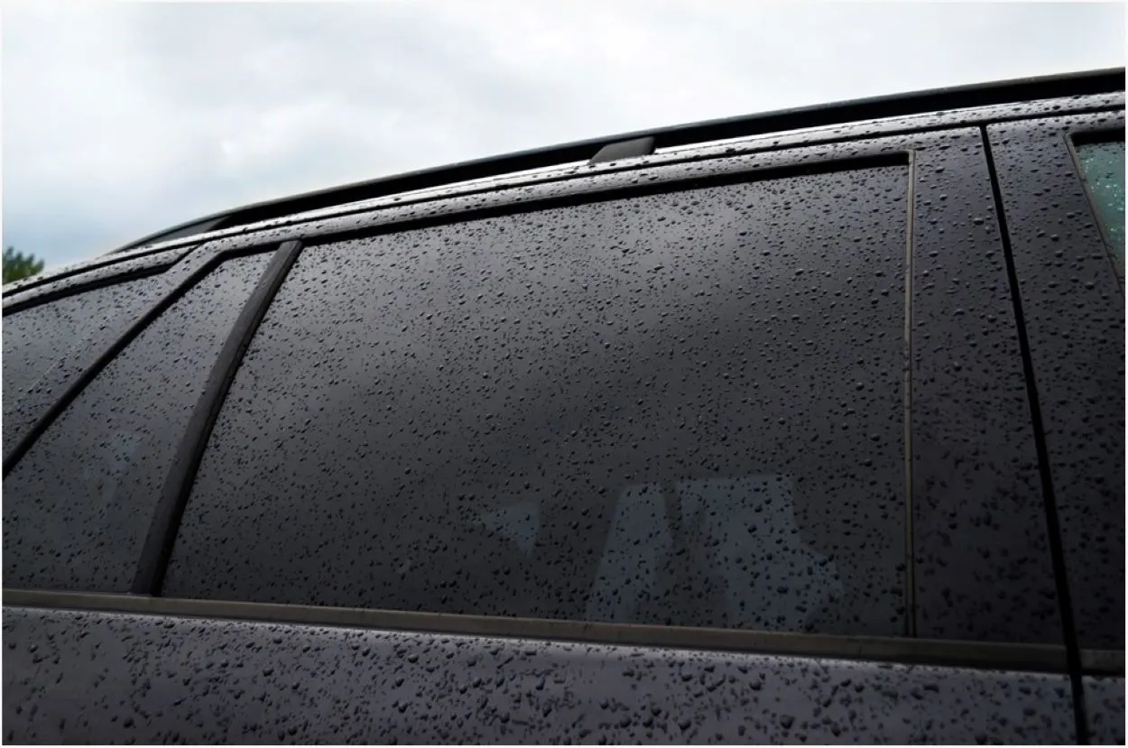 A 70% windshield tint is enough to block IR and UV rays.