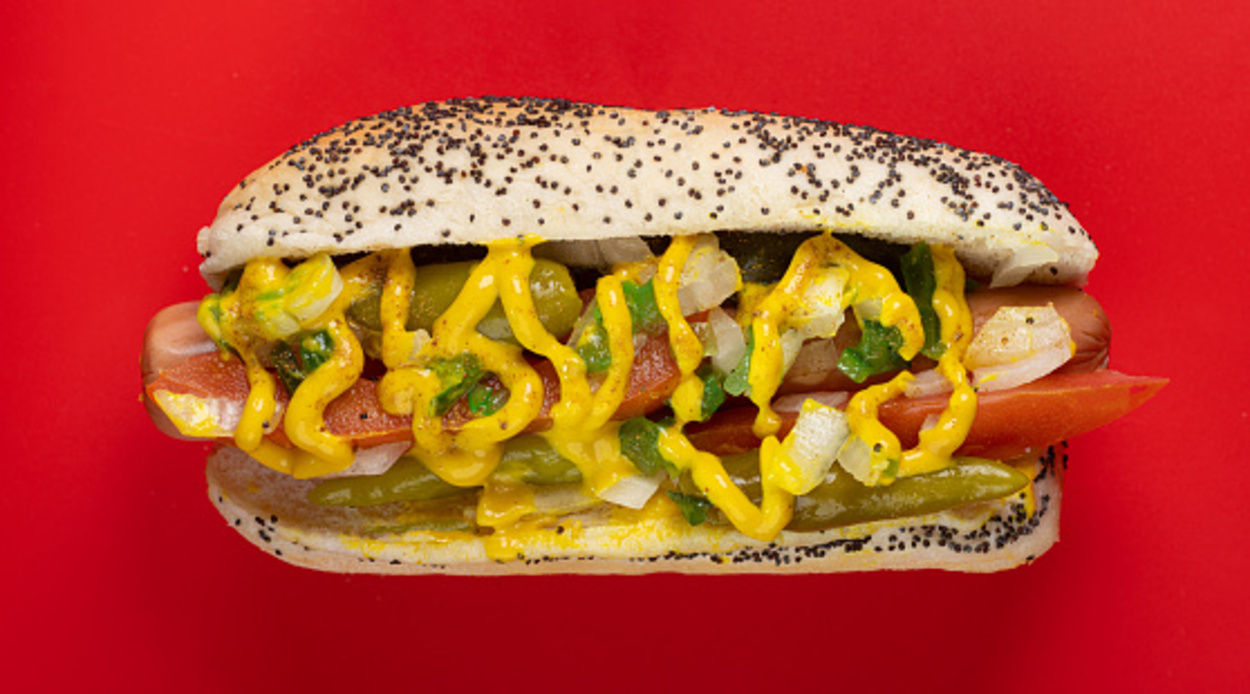 A photo of a hotdog 