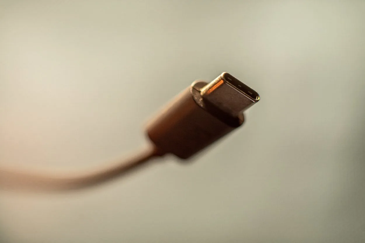 a USB C cable