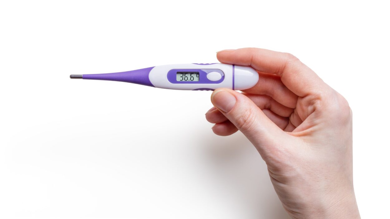 a thermometer