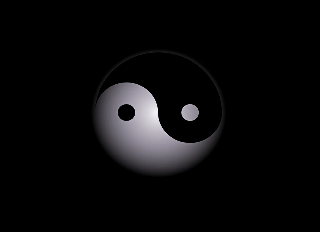 An image of yin and yang