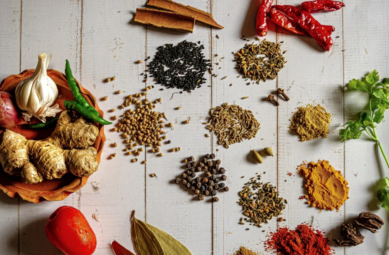 What are healthy herbs and spices?