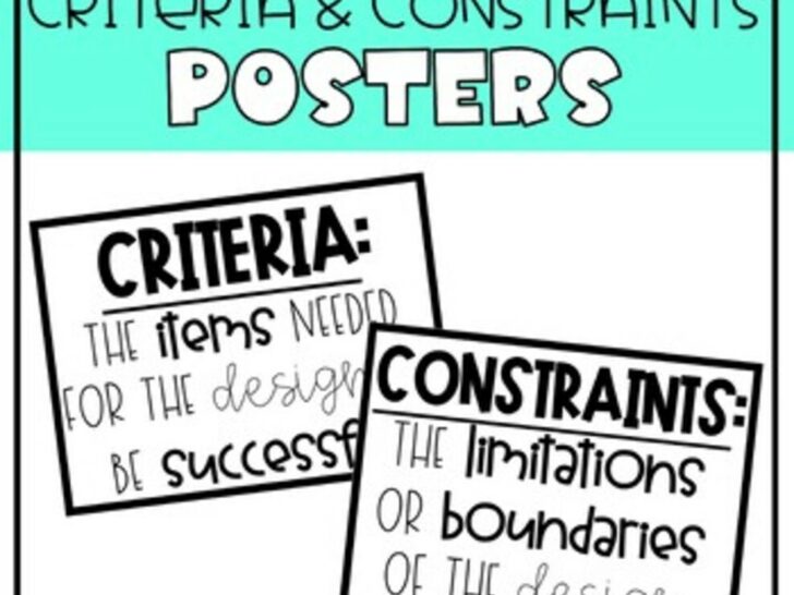 What’s The Difference Between Criteria And Constraints? (Explained)
