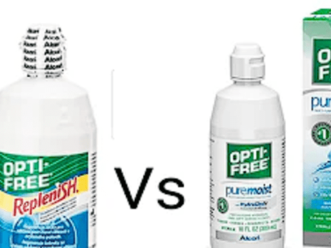 Difference Between OptiFree Replenish Disinfecting Solution And OptiFree Pure Moist Disinfecting Solution (Distinguished)