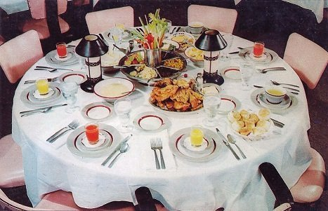 American Style Table Service.