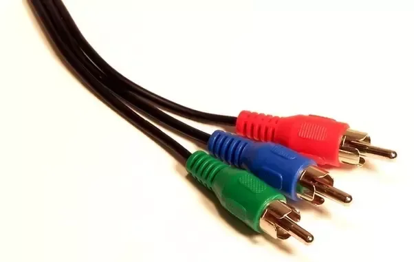 Red/Green/Blue RCA cables