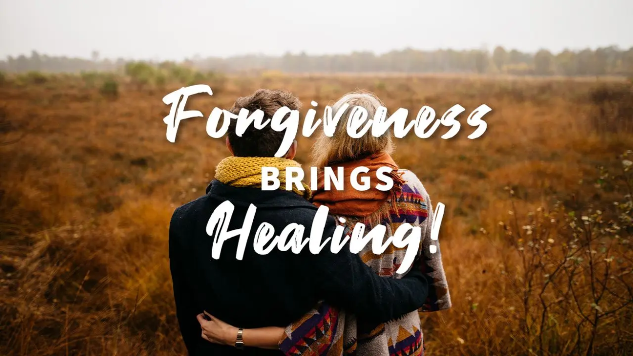 forgiveness is an act of kindness that allows you to heal