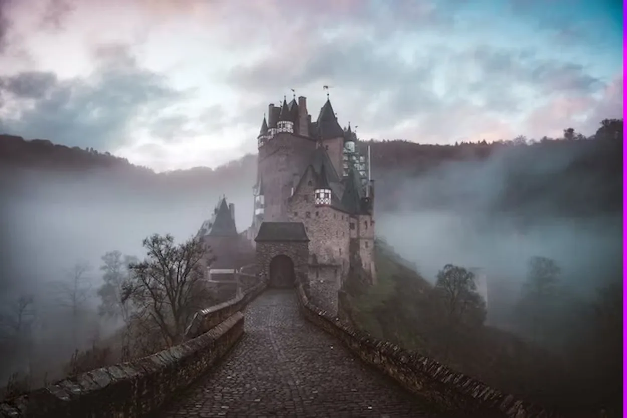 A mysterious castle