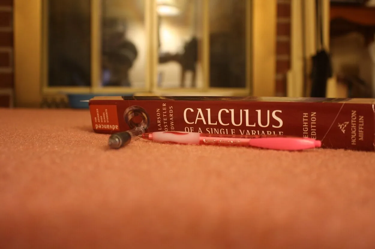 Image of a book of calculus.