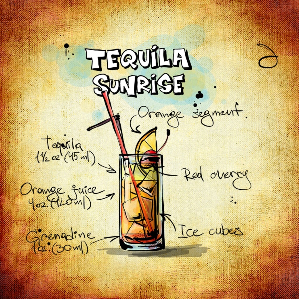 Tequila is a refreshing drink