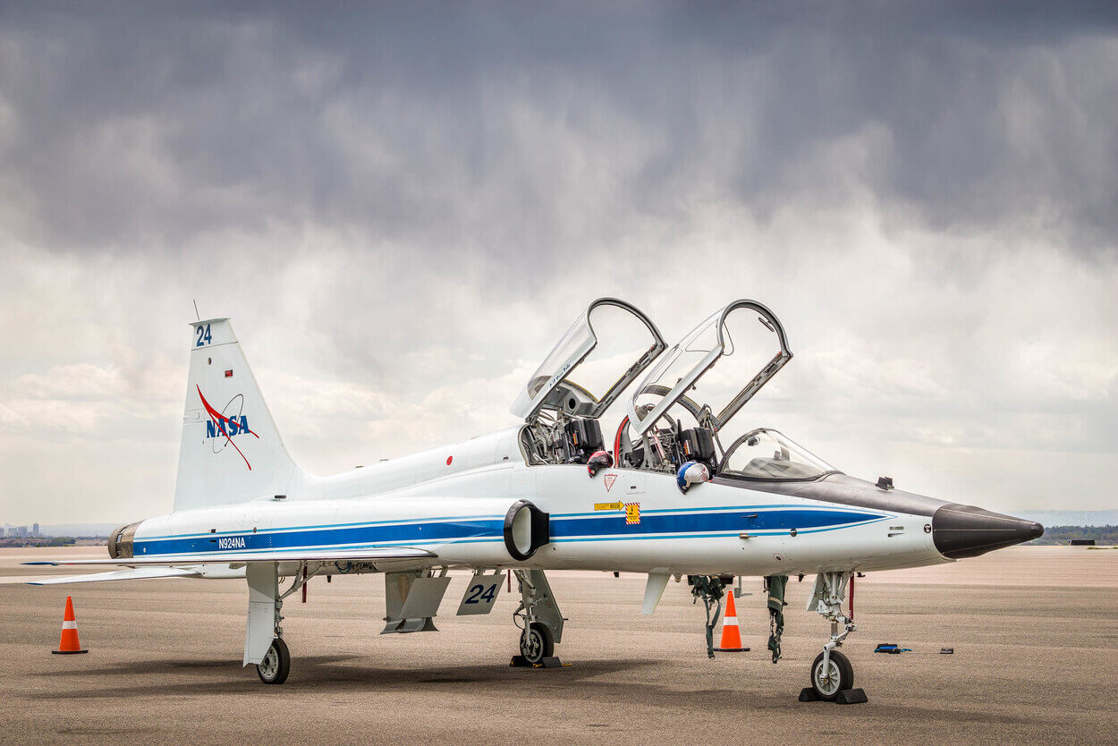 Image of a T-38 aircraft.