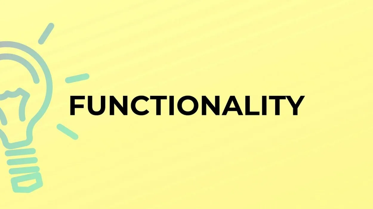 Functionality 