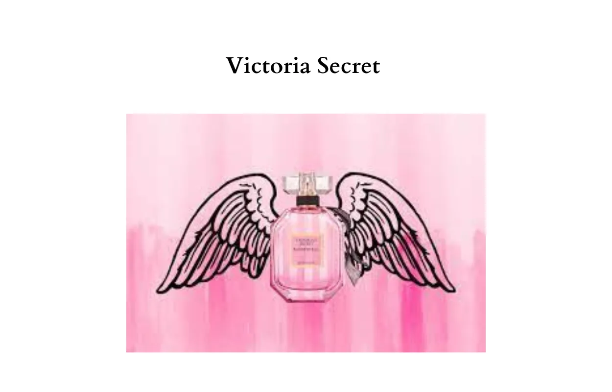 Victoria secret perfume with wings