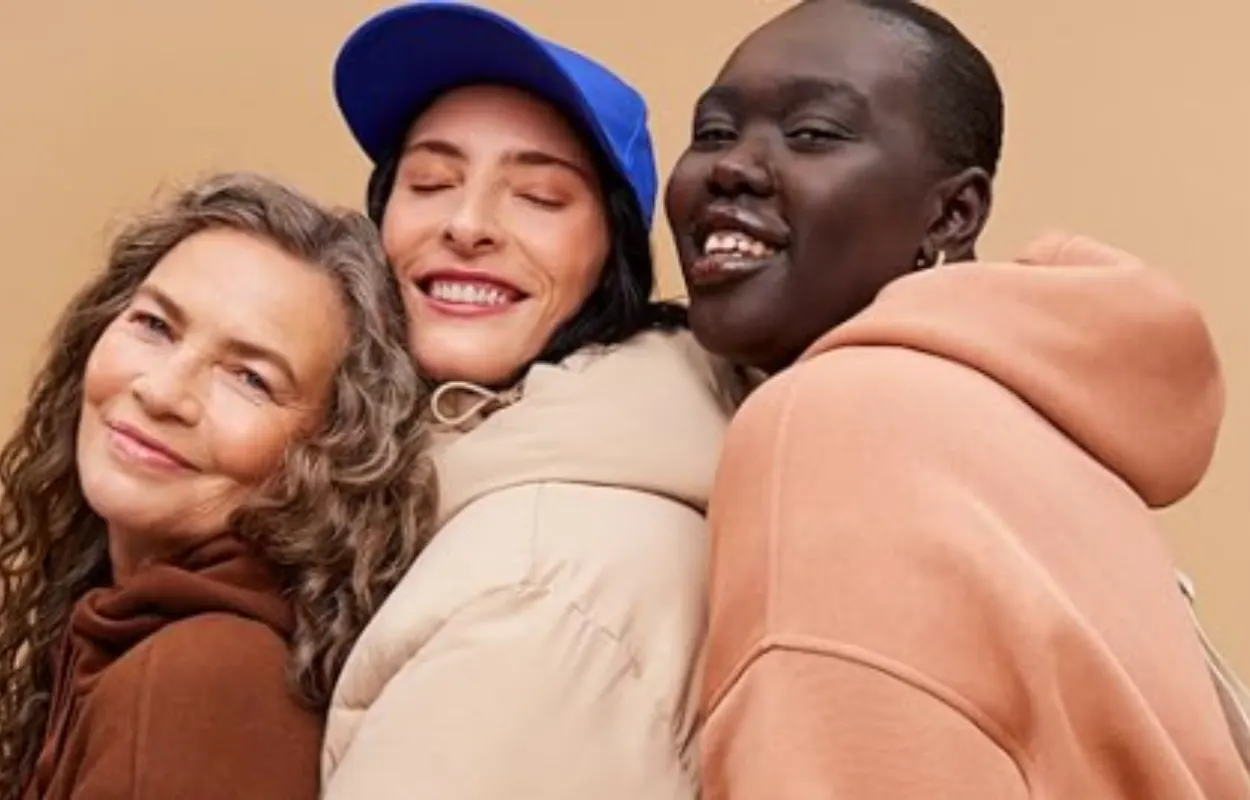 Models wearing Amazon Essential jackets