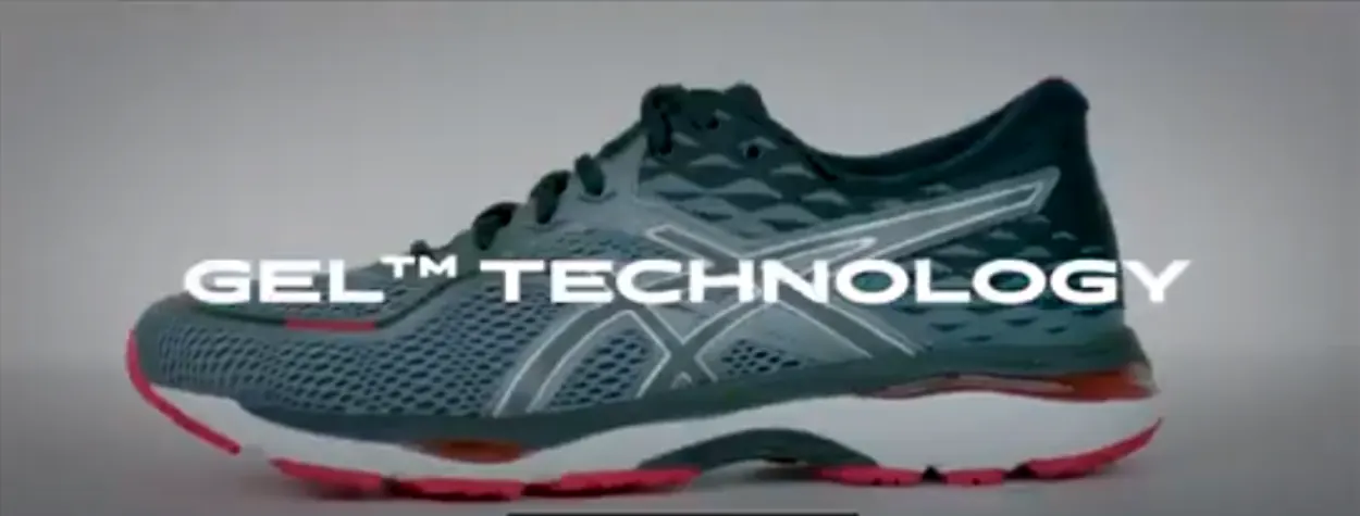 ASICS shoes with Gel Technology